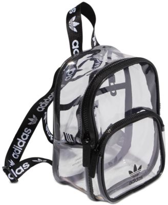 adidas mini backpack transparent