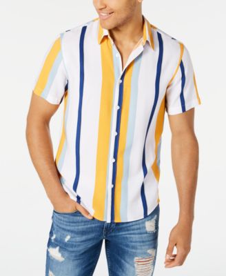 guess vertical striped shirt