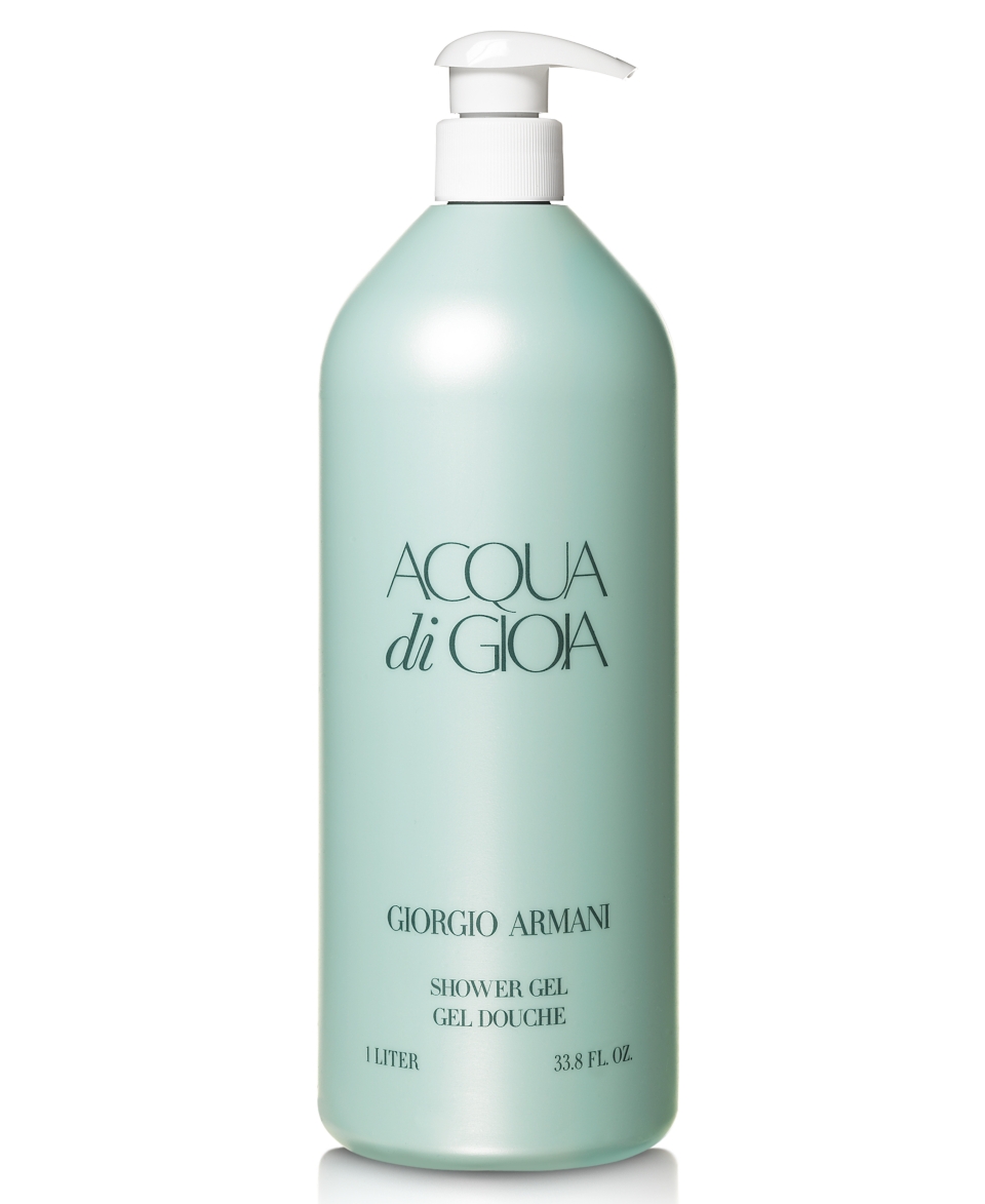 Giorgio Armani 1 Liter Shower Gel   Only $15 with your $82 Giorgio