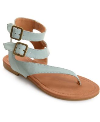 journee collection kyle flat sandal