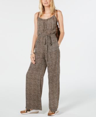 michael kors leopard print jumpsuit