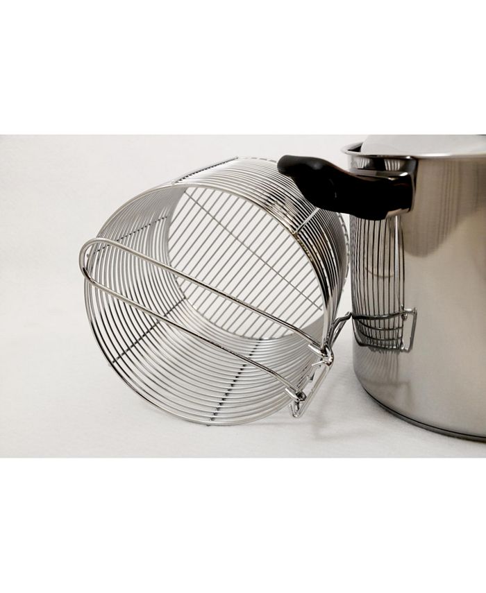 Cook Pro Cookpro 6 Qt Stainless Steel Stovetop Deep Fryer with