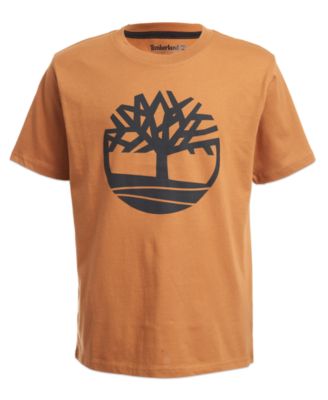 Timberland Big Boys Tree Logo T-Shirt 