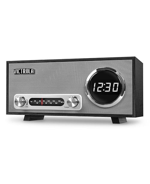Victrola Bluetooth Digital Clock Stereo With Fm Radio And Usb Charging Reviews Home Macy S