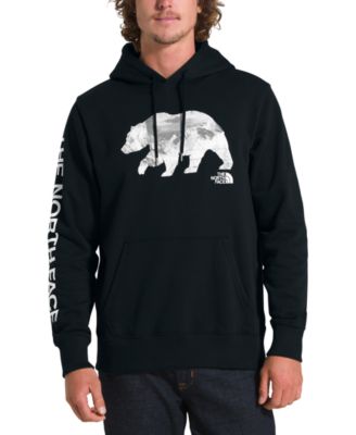 north face hoodie bear