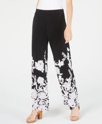 macy's inc wide leg pants