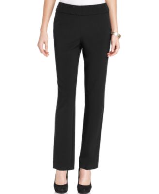 JM Collection Magic Slimming Pull-On Pants - Women - Macy's
