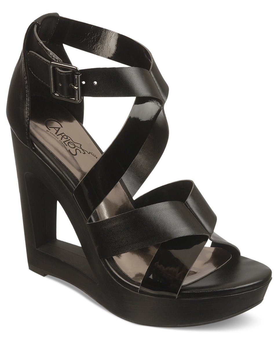 Carlos by Carlos Santana Shoes, Demi Platform Wedge Sandals