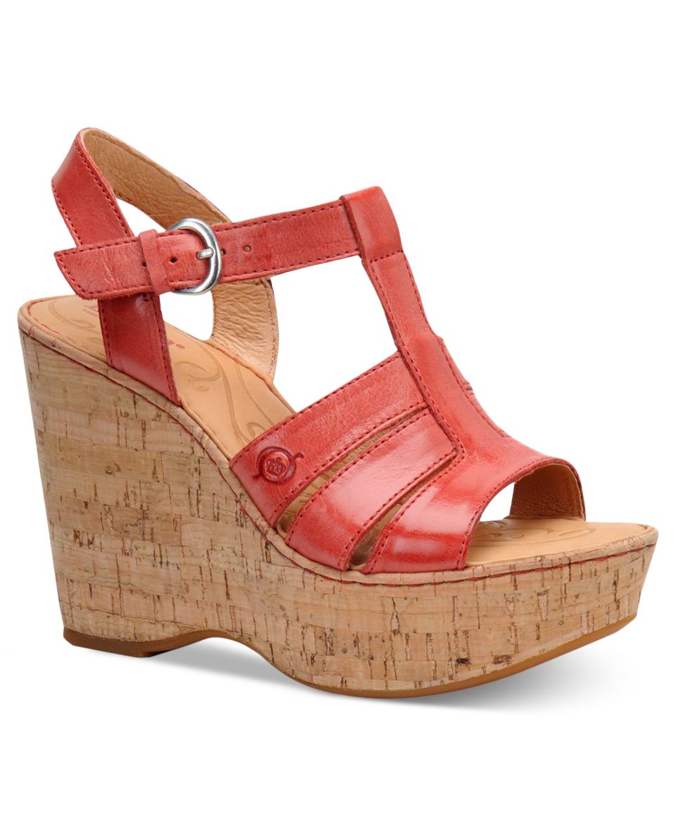 Born Shoes, Emmy Platform Wedge Sandals   Shoes