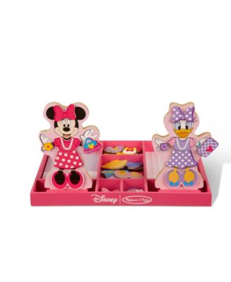 melissa and doug minnie mouse magnetic dress up