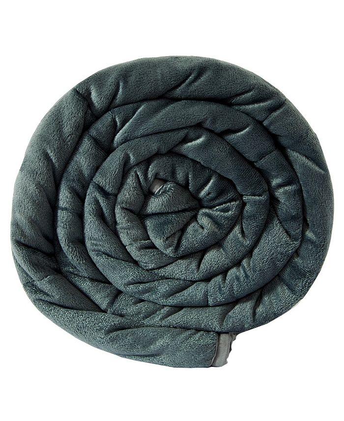 Dream Theory 15 lbs Faux Mink Weighted Blanket & Reviews - Blankets
