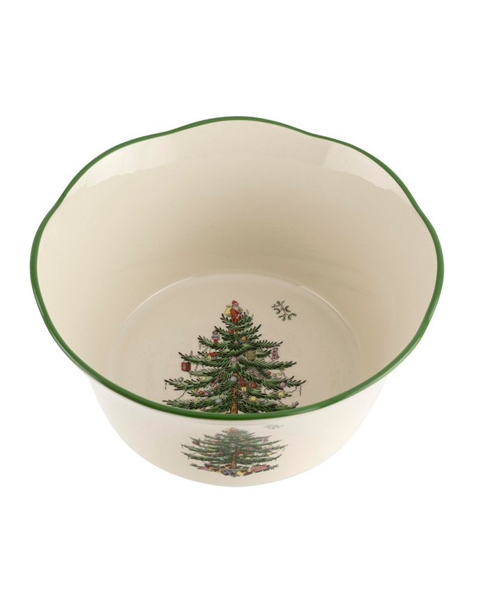 Spode 4.5'' Christmas Tree 2021 Scalloped Bowl