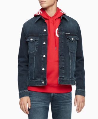 calvin klein jeans foundation trucker jacket