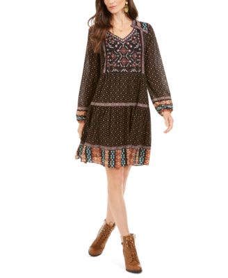 petite peasant dress