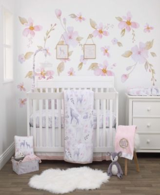 macy's baby girl crib bedding