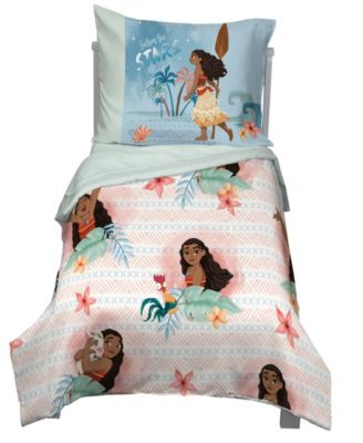 moana crib bedding set