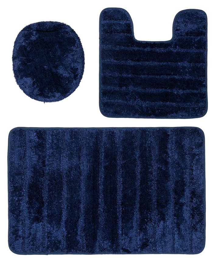 Sobel Westex Luxury Nylon 3 Piece Bath Rug Set & Reviews Bath Rugs & Bath Mats Bed & Bath