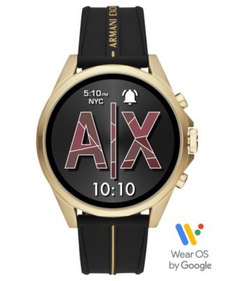 armani exchange connected drexler 48mm smartwatch