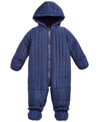 baby snowsuit with feet
