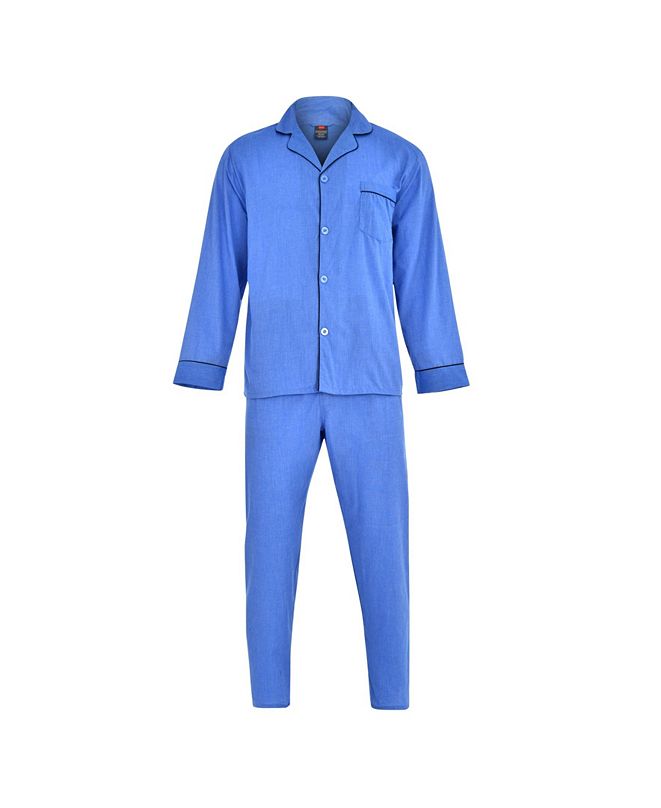 Hanes Platinum Hanes Men's Cvc Broadcloth Pajama Set & Reviews ...