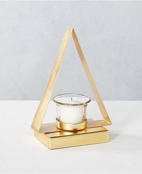 Home Essentials Closeout Holiday Small Christmas Tree Votive Holder Reviews Candle Holders Home Decor Macy S