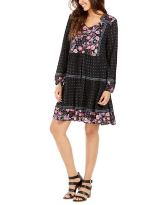 macys peasant dress
