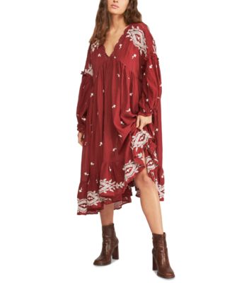 free people lavender midi dress