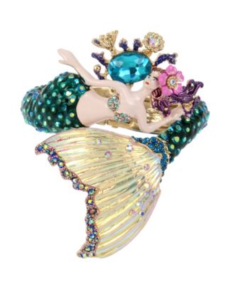 betsey johnson mermaid necklace