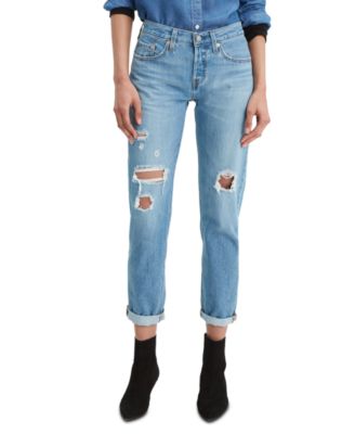 levi's 501 tapered jeans womens