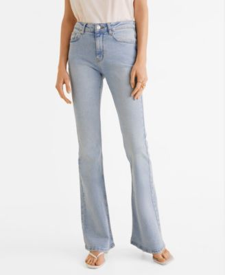 mango flared trumpet jeans