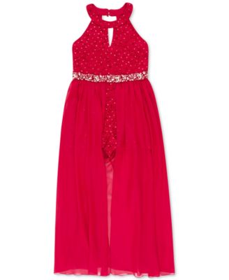 girls walk through maxi dress
