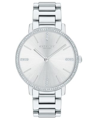 macys coach women's watches