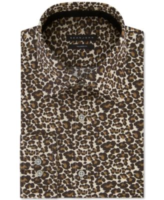 mens animal print dress shirts