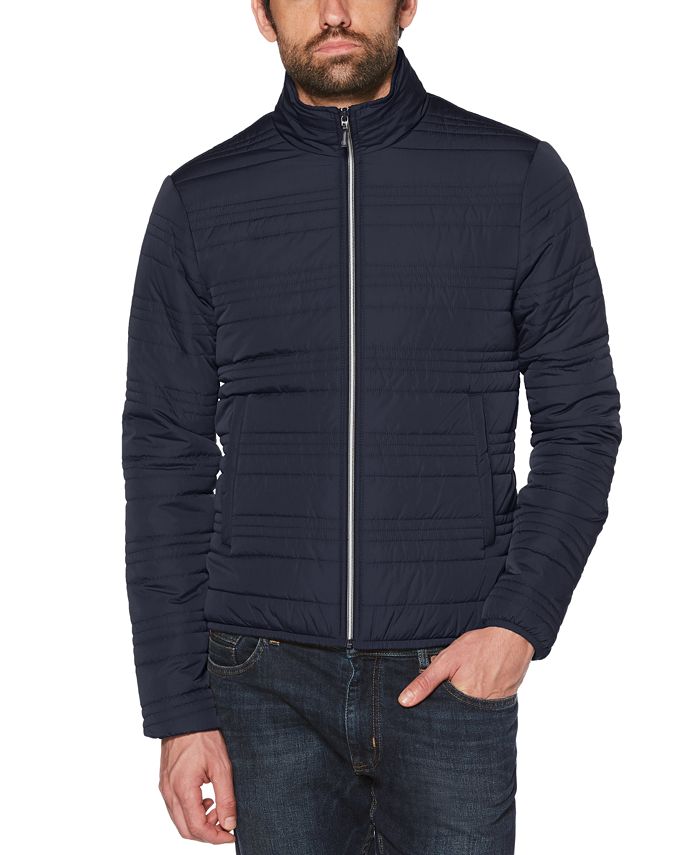 Original Penguin Men's Slim-Fit Quilted Jacket & Reviews - Coats ...