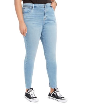 super high waisted skinny jeans plus size