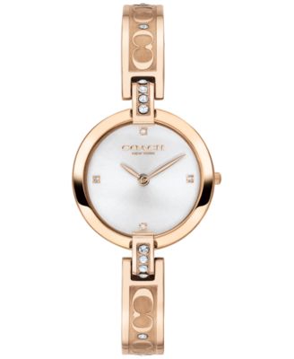 macys coach women's watches
