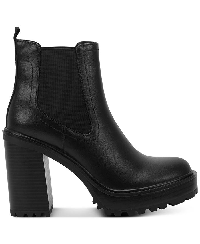 guess starly platform booties
