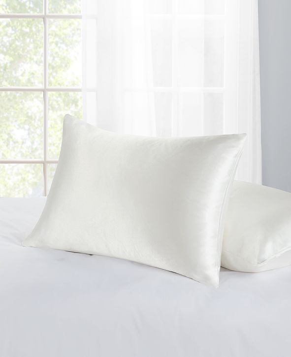 Home Design Standard/Queen 2Pc. Satin Pillow Protector Set, Created