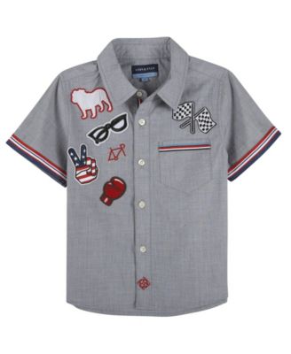 baby boy chambray shirt