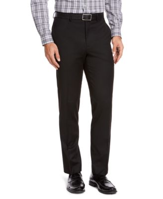 macys mens black dress pants