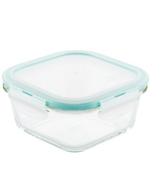 Lock N Lock Purely Better Glass 16 Oz Square Food Storage Container Reviews Bakeware Kitchen Macy S