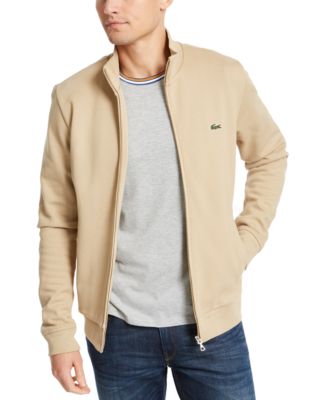 lacoste full zip sweater