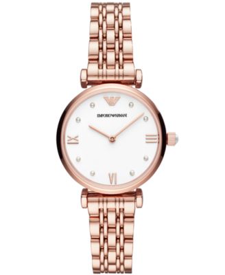 armani watches gold