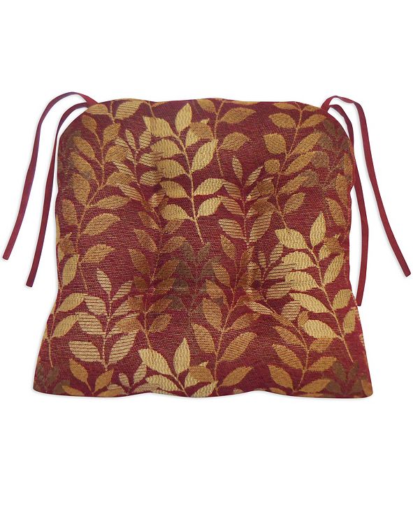 Arlee Home Fashions Delano Set of 2 Chair Pad Seat Cushions & Reviews