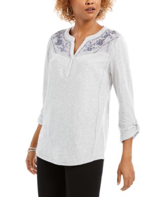 macy's women's style and co tops