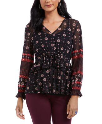 macys peasant blouses