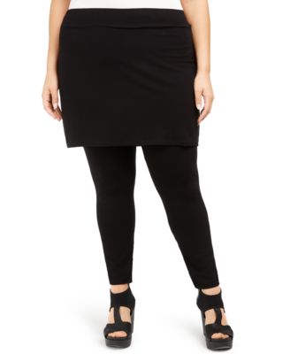 macys plus size leggings