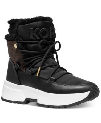 mk fur boots