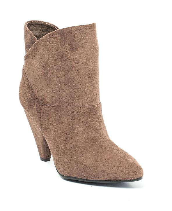 GC Shoes Flores PullOn Asymmetrical Topline Bootie