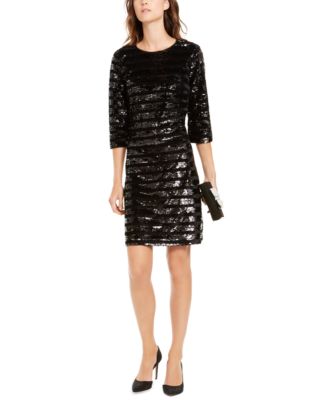 macys dresses sequin